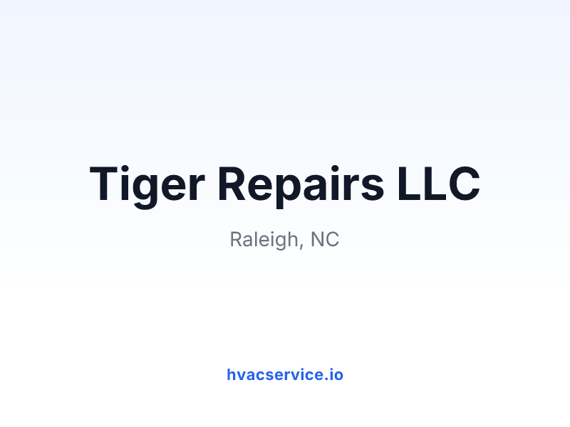 Tiger Repairs LLC