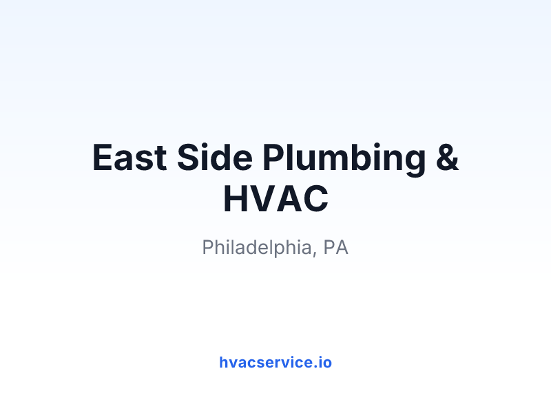 East Side Plumbing & HVAC