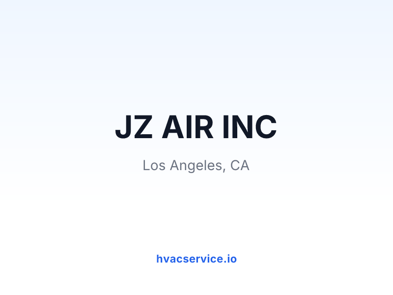 JZ AIR INC