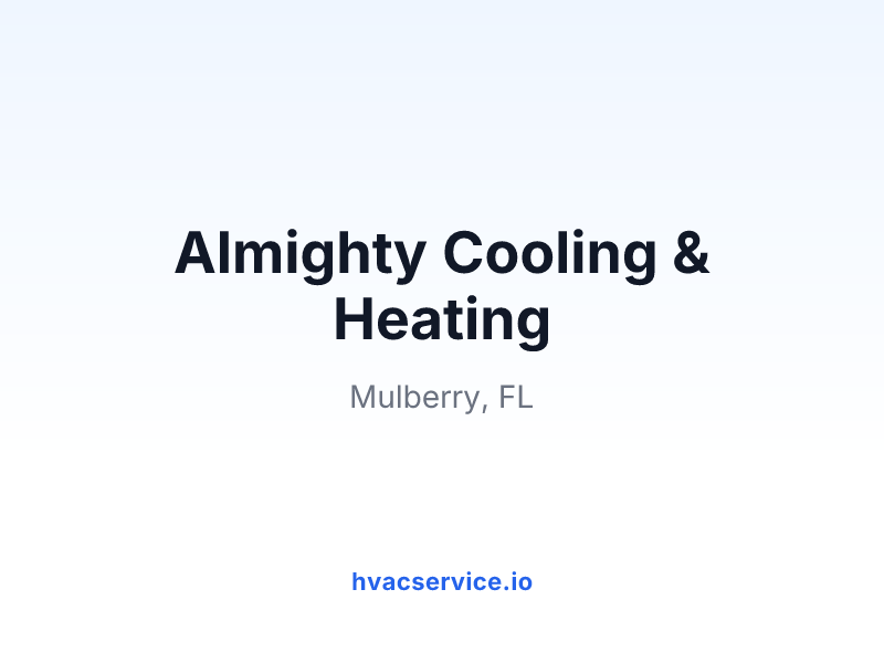 Almighty Cooling & Heating