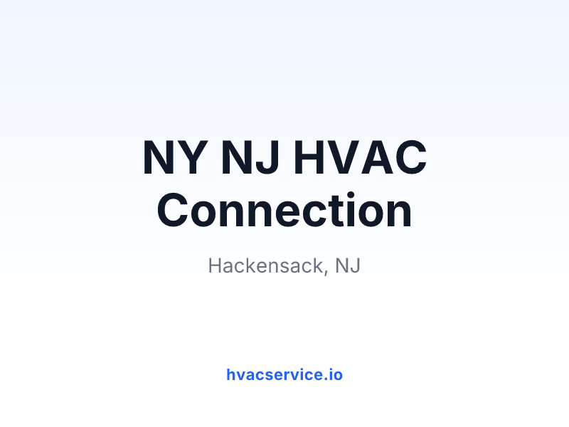 NY NJ HVAC Connection