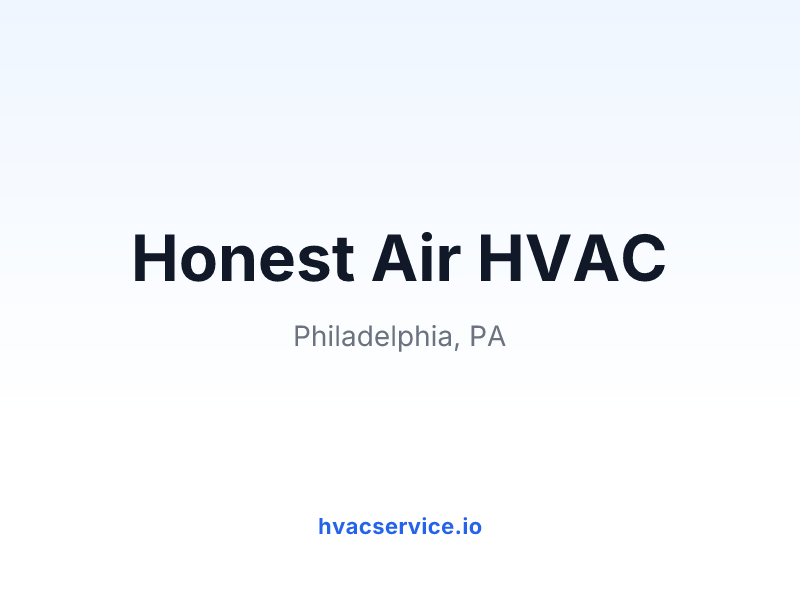 Honest Air HVAC