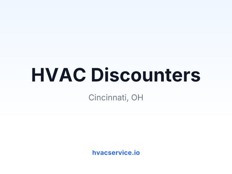 HVAC Discounters