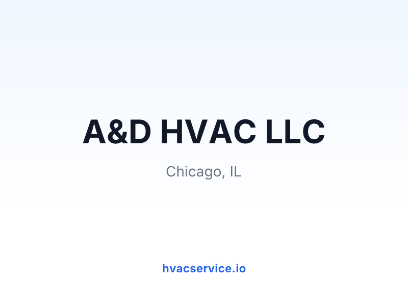 A&D HVAC LLC