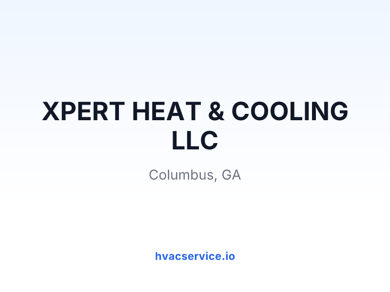 XPERT HEAT & COOLING LLC