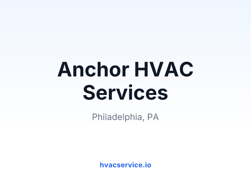 Anchor HVAC Services