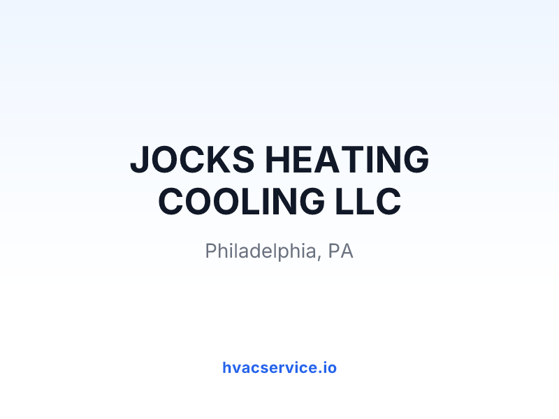 JOCKS HEATING COOLING LLC