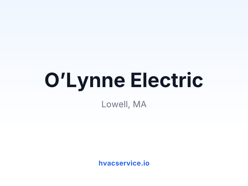 O’Lynne Electric
