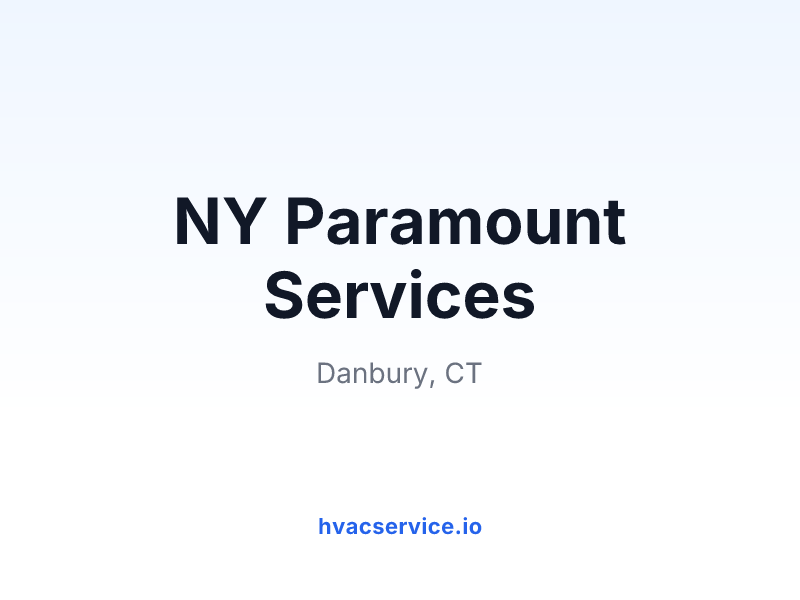 NY Paramount Services