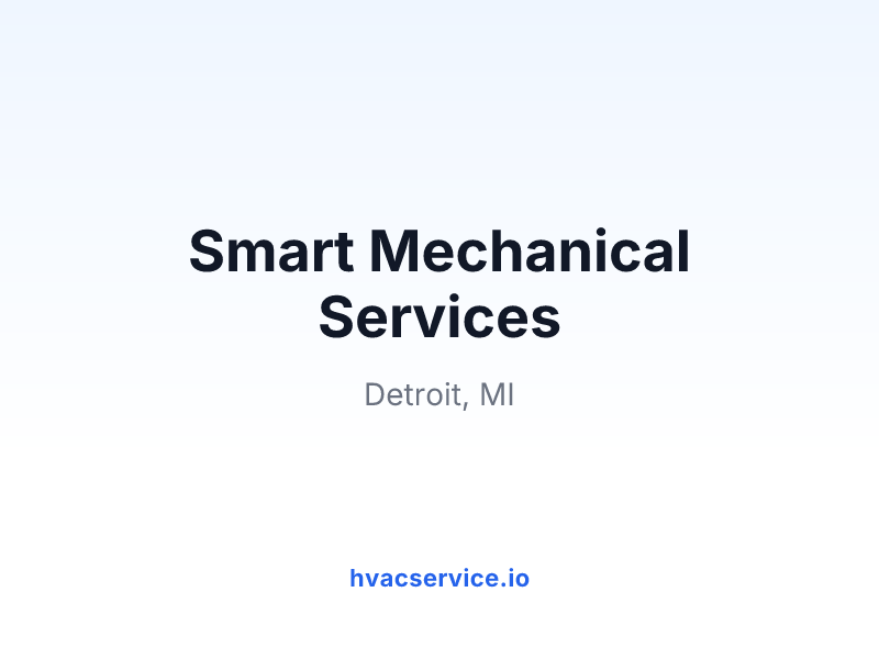Smart Mechanical Services