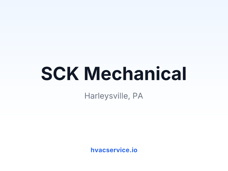 SCK Mechanical