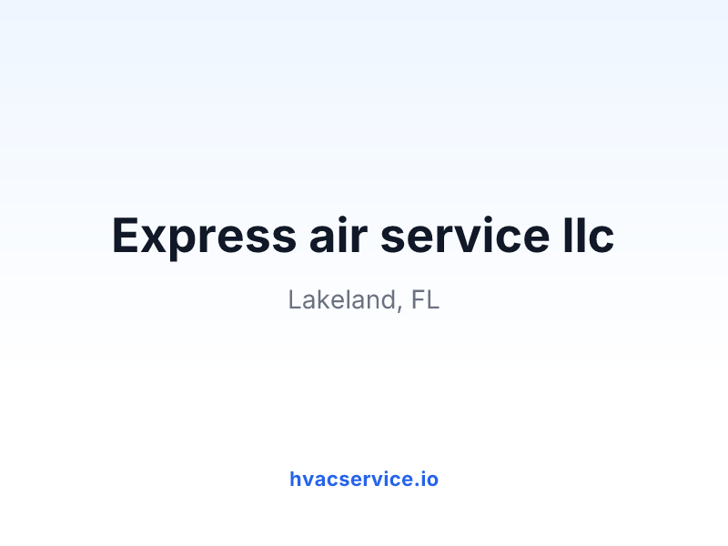 Express air service llc