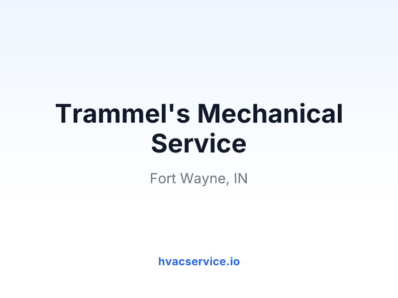 Trammel's Mechanical Service