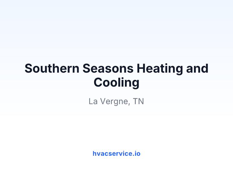 Southern Seasons Heating and Cooling