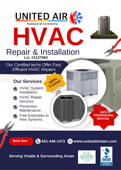 United Air, Heating, Air Conditioning & Refrigeration
