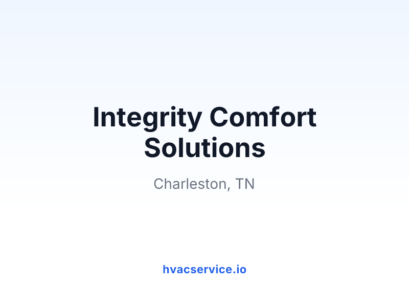 Integrity Comfort Solutions