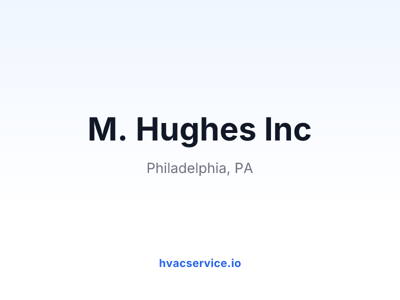 M. Hughes Inc