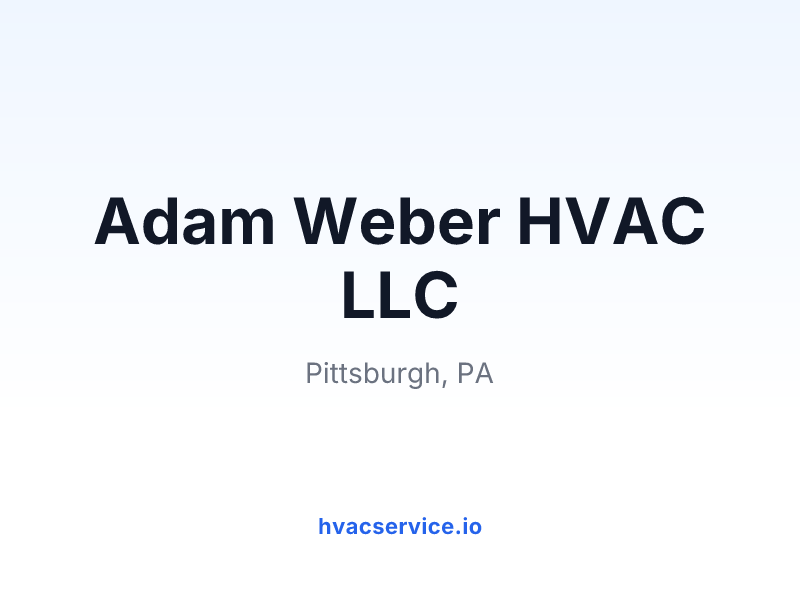 Adam Weber HVAC LLC