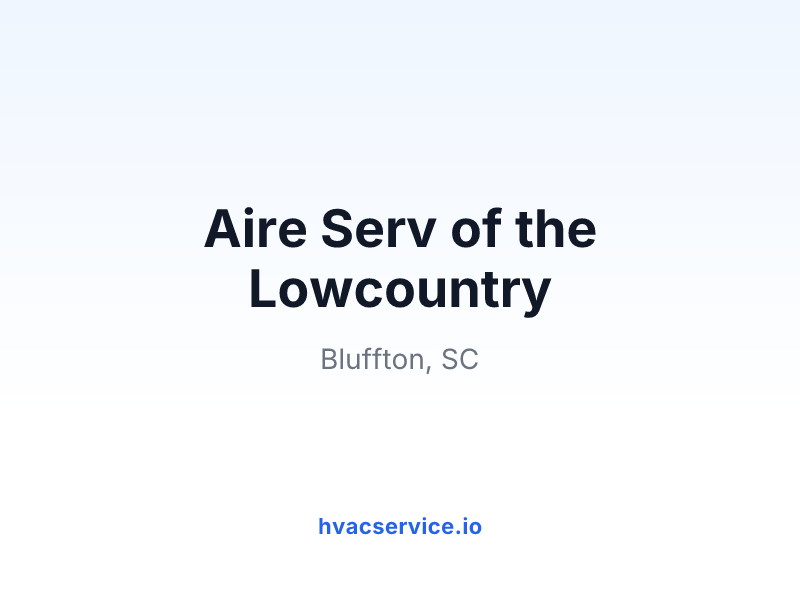 Aire Serv of the Lowcountry