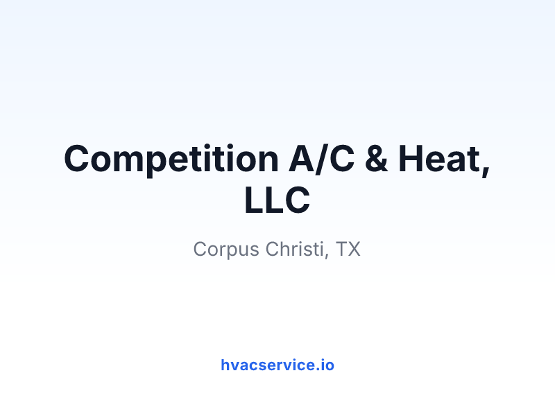 Competition A/C & Heat, LLC