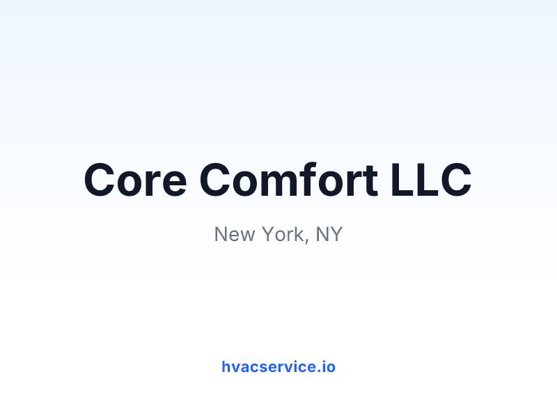 Core Comfort LLC