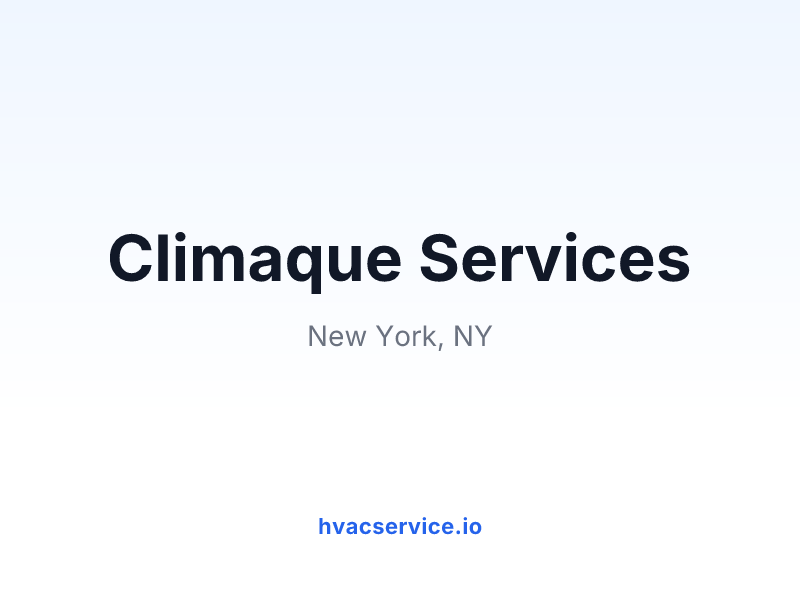 Climaque Services