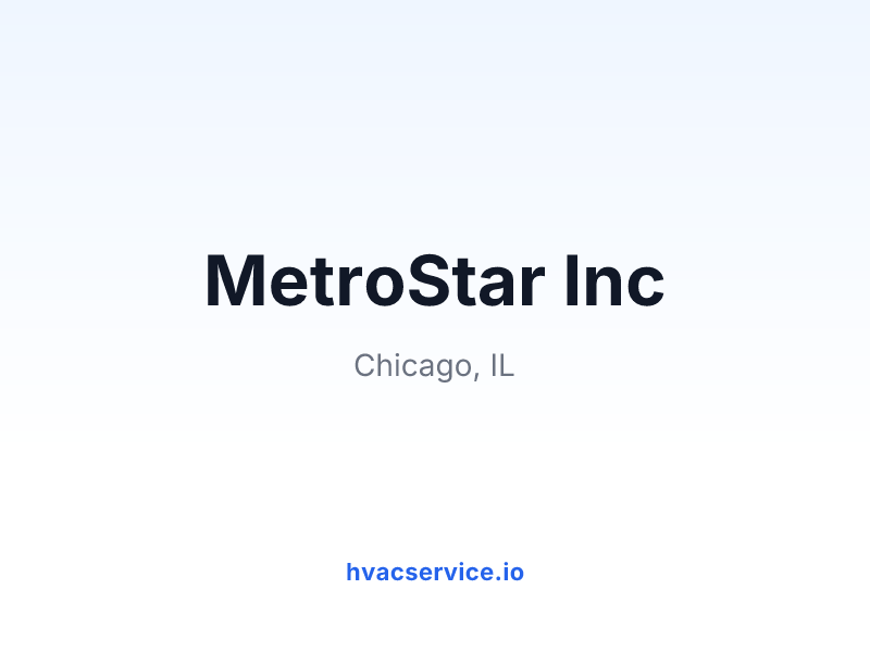MetroStar Inc