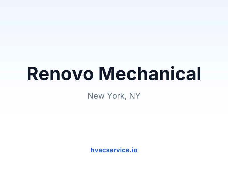 Renovo Mechanical