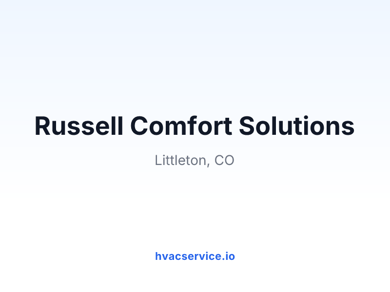 Russell Comfort Solutions