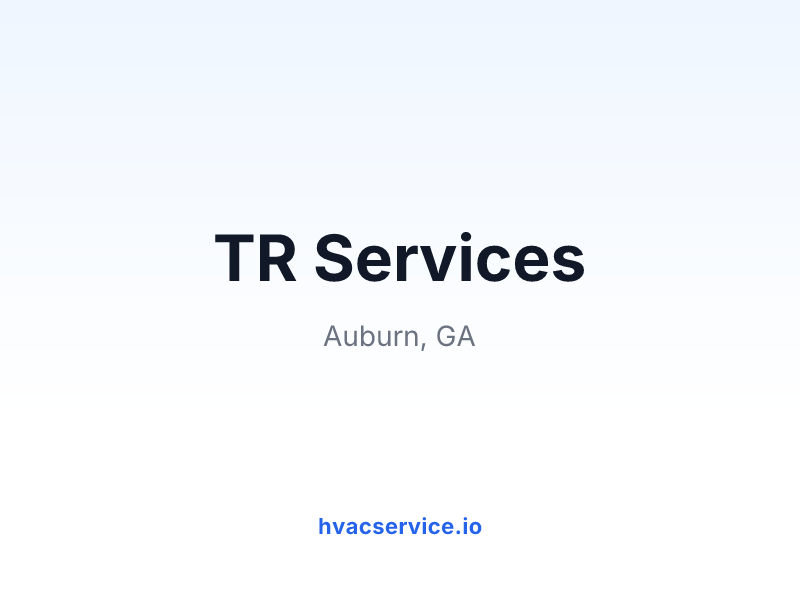 TR Services