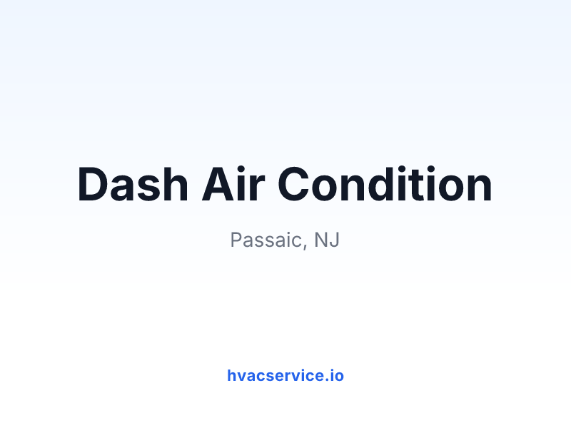 Dash Air Condition