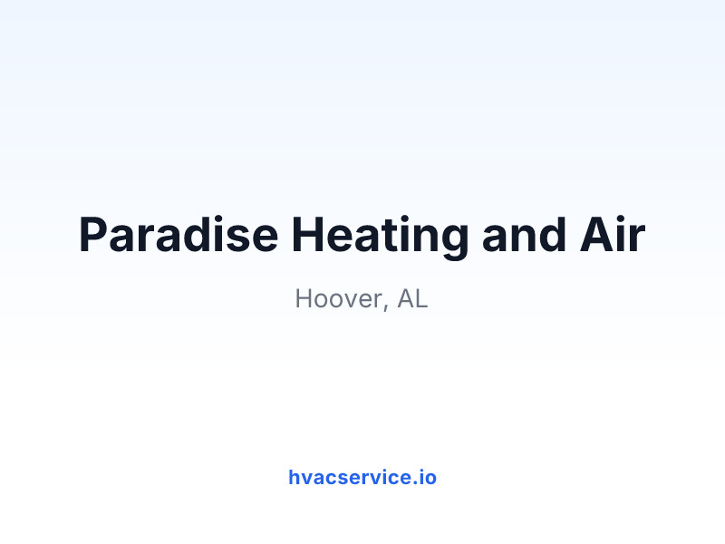 Paradise Heating and Air
