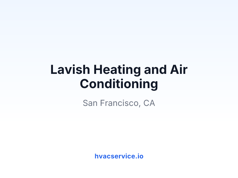 Lavish Heating and Air Conditioning