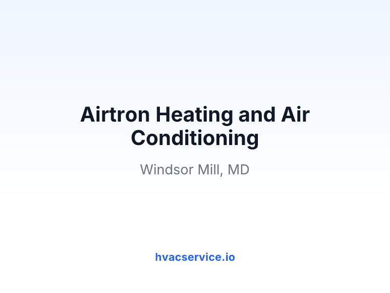 Airtron Heating and Air Conditioning