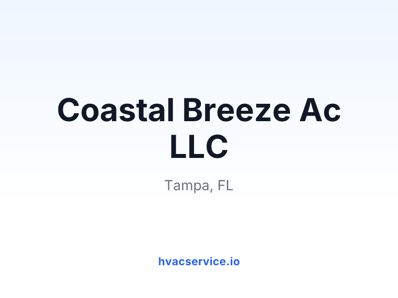 Coastal Breeze Ac LLC