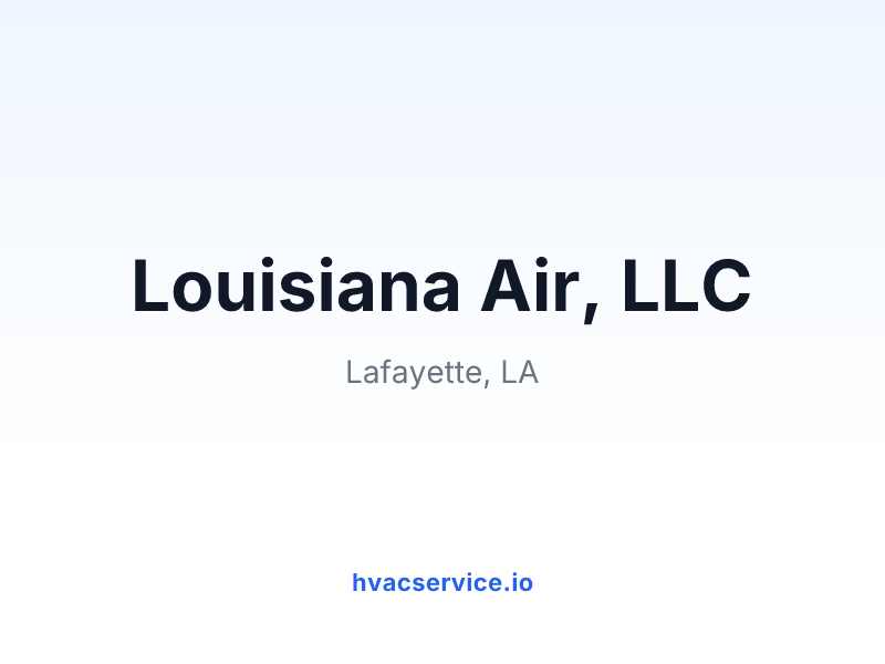 Louisiana Air, LLC