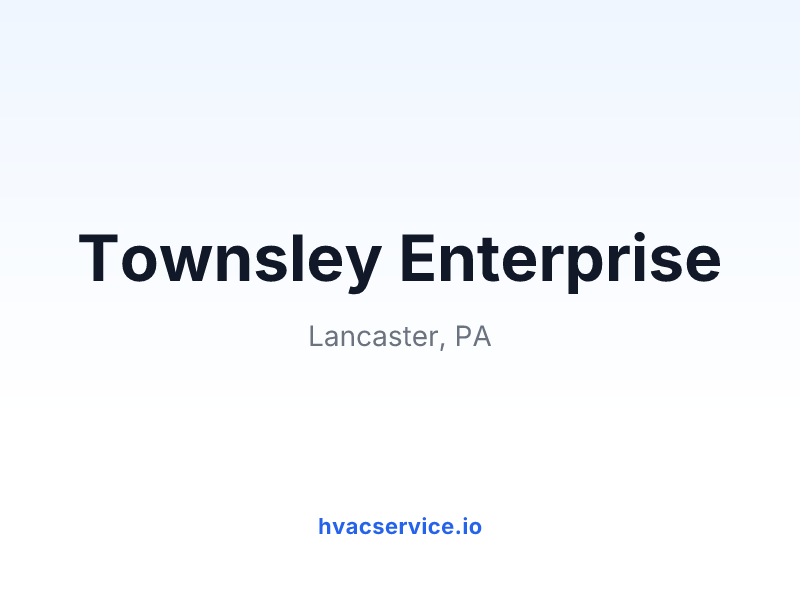 Townsley Enterprise
