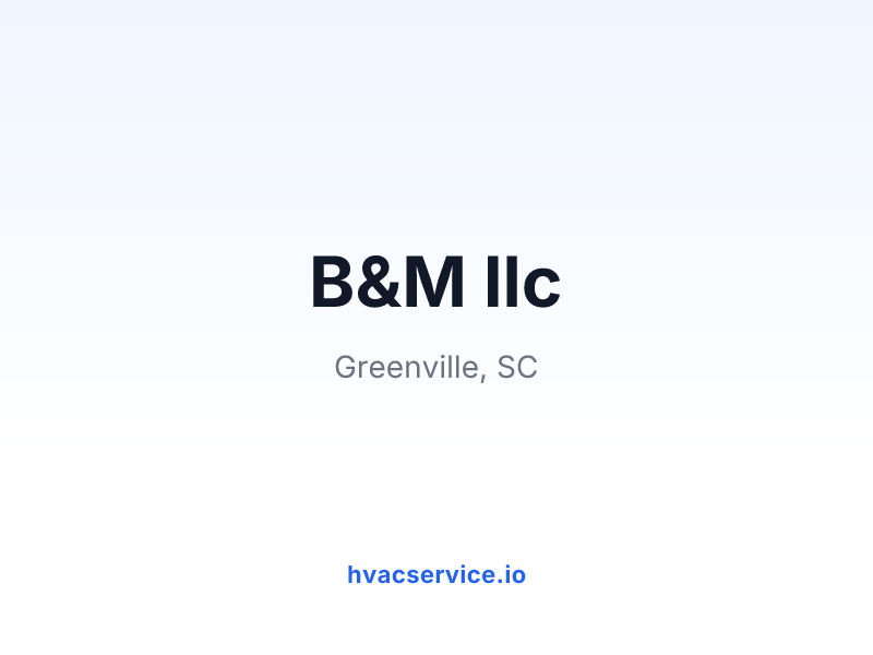B&M llc