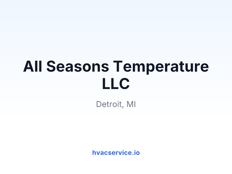 All Seasons Temperature LLC