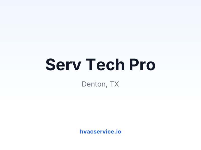 Serv Tech Pro