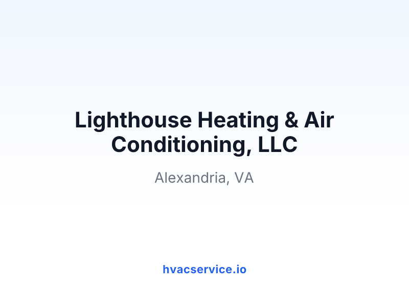 Lighthouse Heating & Air Conditioning, LLC