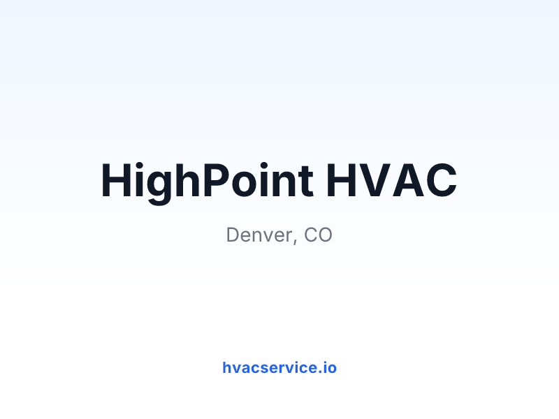 HighPoint HVAC