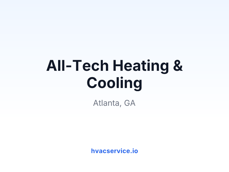 All-Tech Heating & Cooling