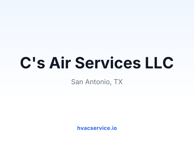 C's Air Services LLC