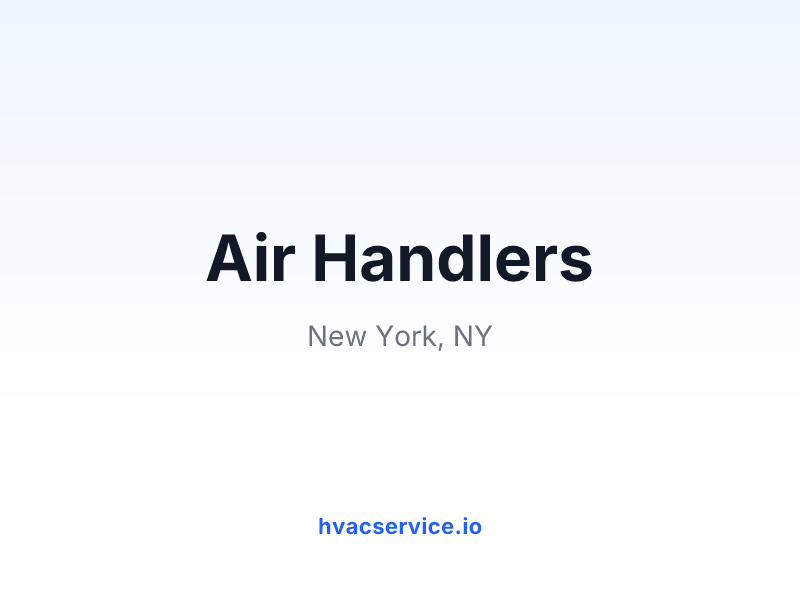 Air Handlers