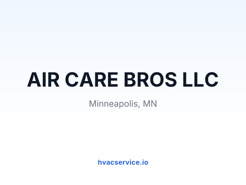 AIR CARE BROS LLC