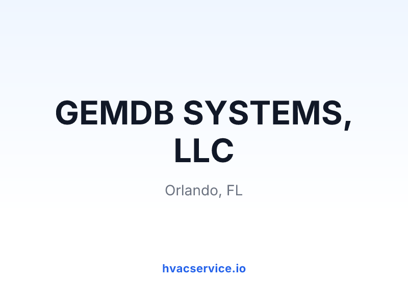 GEMDB SYSTEMS, LLC