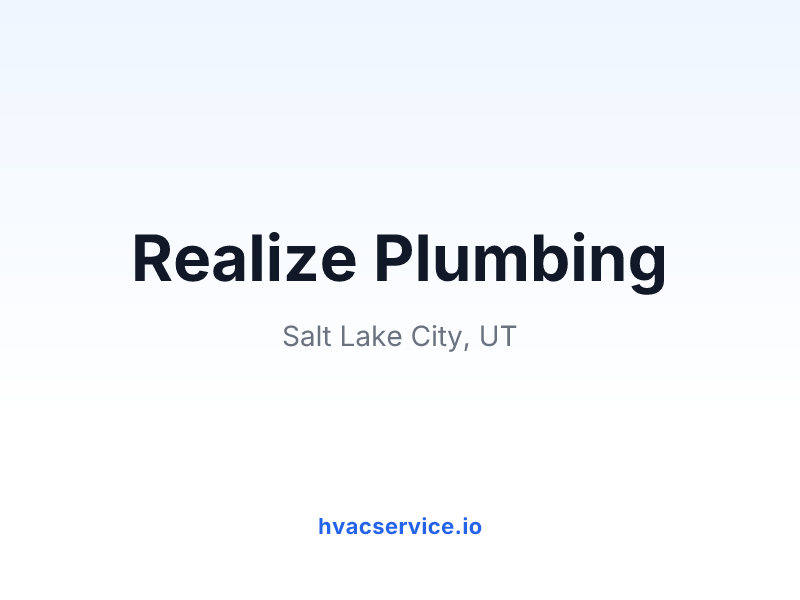 Realize Plumbing