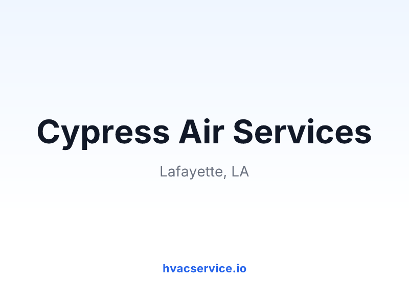 Cypress Air Services