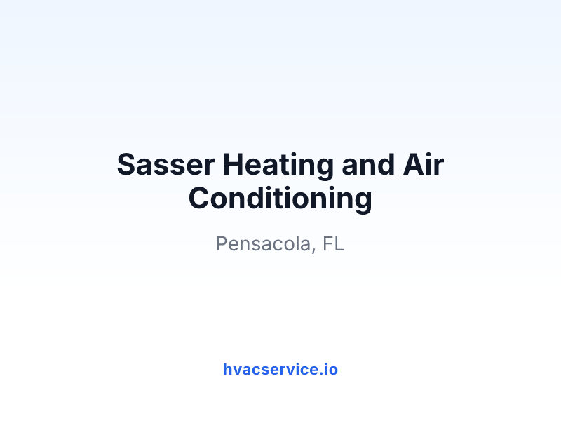 Sasser Heating and Air Conditioning